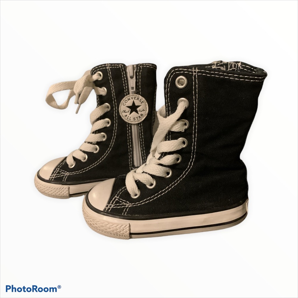 Extra high Converse Chuck Taylor high tops